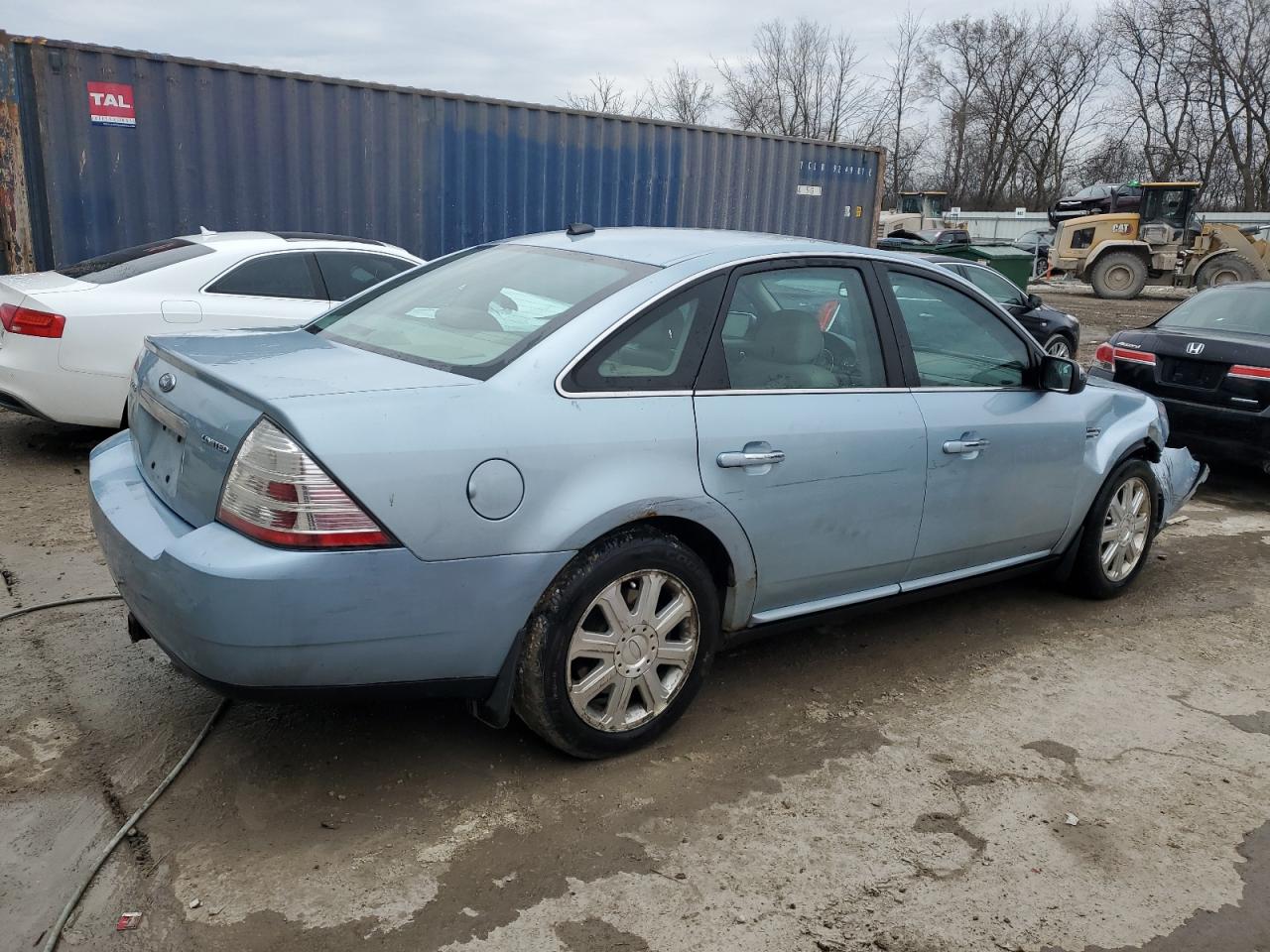 2008 Ford Taurus VIN 1FAHP25WX8G144543 Copart auction photo, front end / side damage thumbnail 3