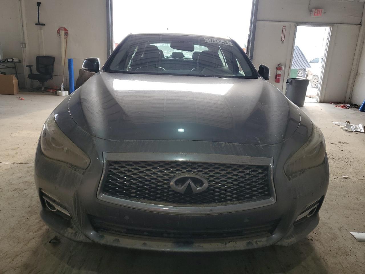 2014 Infiniti Q50 VIN JN1BV7AR8EM705289 Copart auction photo, water/flood / undercarriage damage thumbnail 5