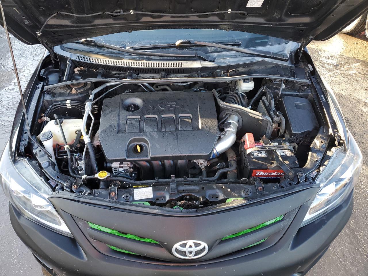 2011 Toyota Corolla VIN 2T1BU4EE8BC737724 Copart auction photo, front end / rear end damage thumbnail 11