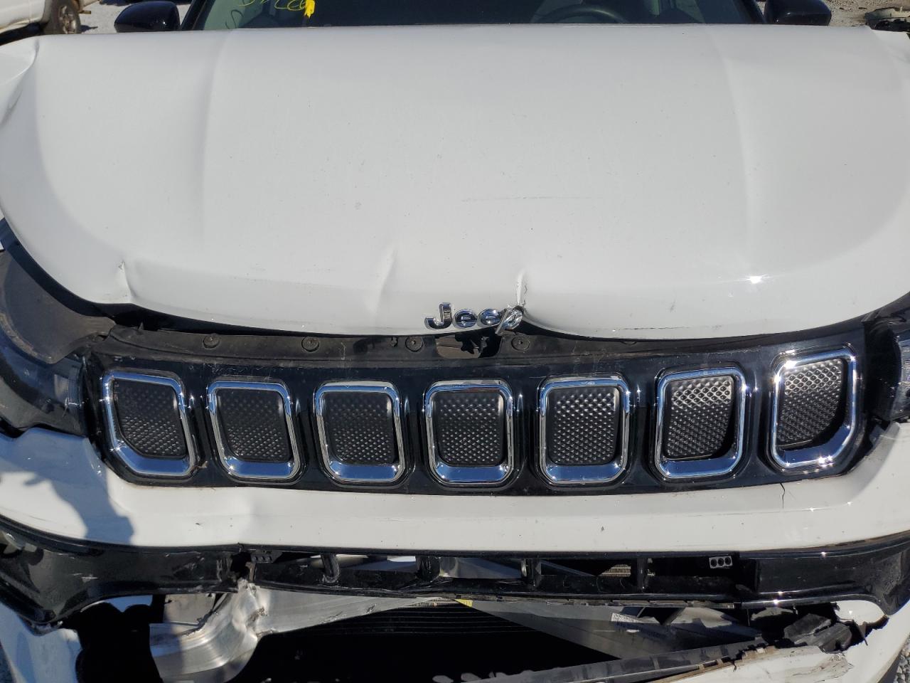 2022 Jeep Compass VIN 3C4NJDCB5NT207291 Copart auction photo, front end / rear end damage thumbnail 12