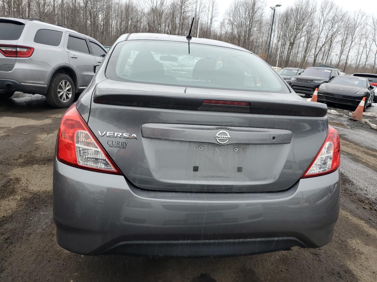 2018 Nissan Versa VIN 3N1CN7AP0JL839852 Copart auction photo, front end / top/roof damage thumbnail 6