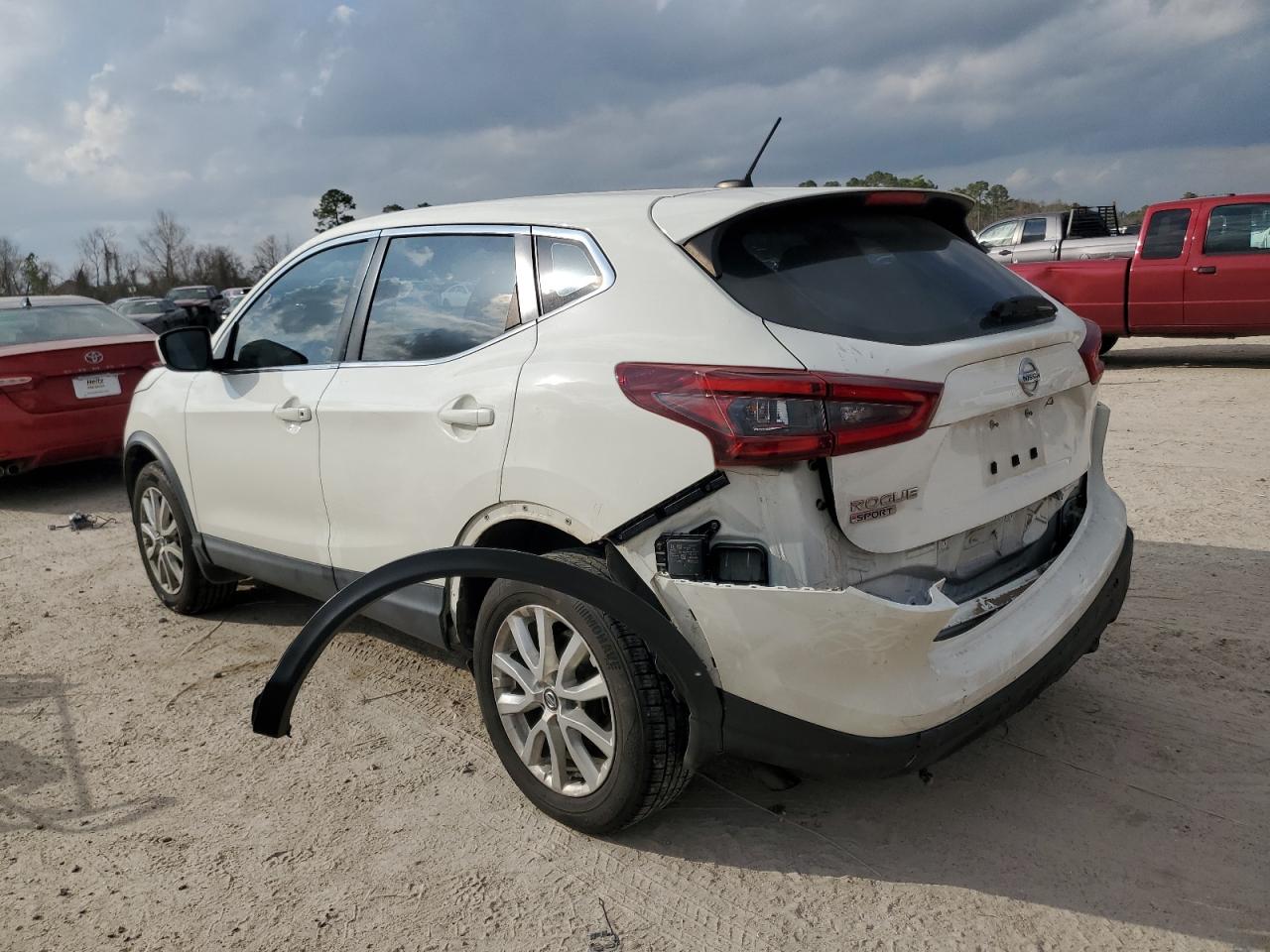 2020 Nissan Rogue VIN JN1BJ1CV5LW273281 Copart auction photo, rear end / front end damage thumbnail 2