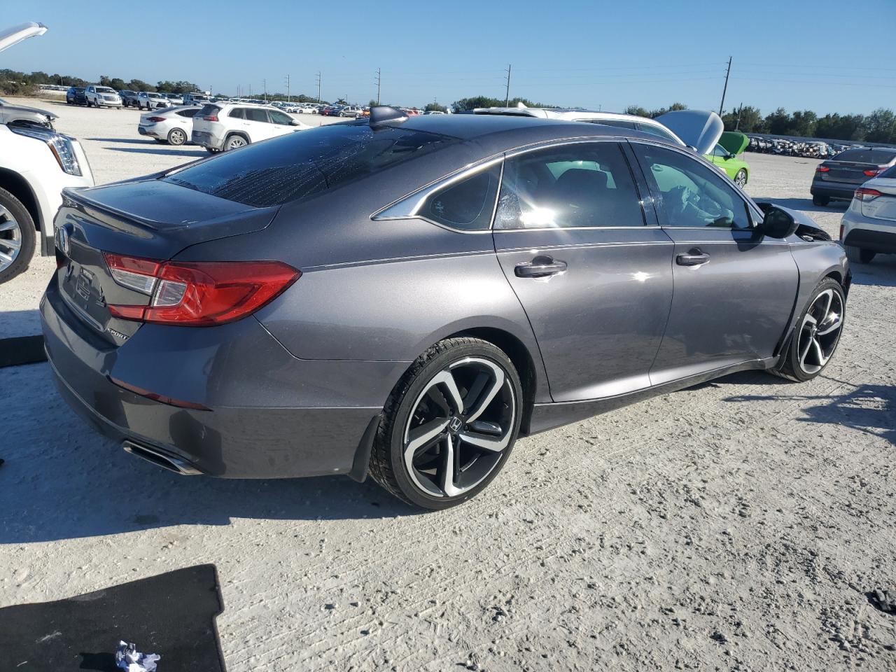 2018 Honda Accord VIN 1HGCV1F31JA234764 Copart auction photo, front end damage thumbnail 3