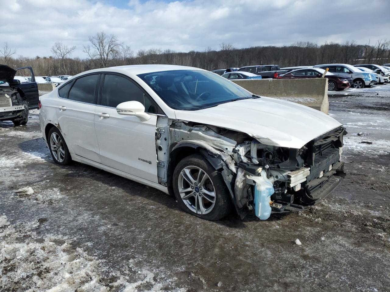 2016 Ford Fusion VIN 3FA6P0LU4GR154621 Copart auction photo, all over damage thumbnail 4