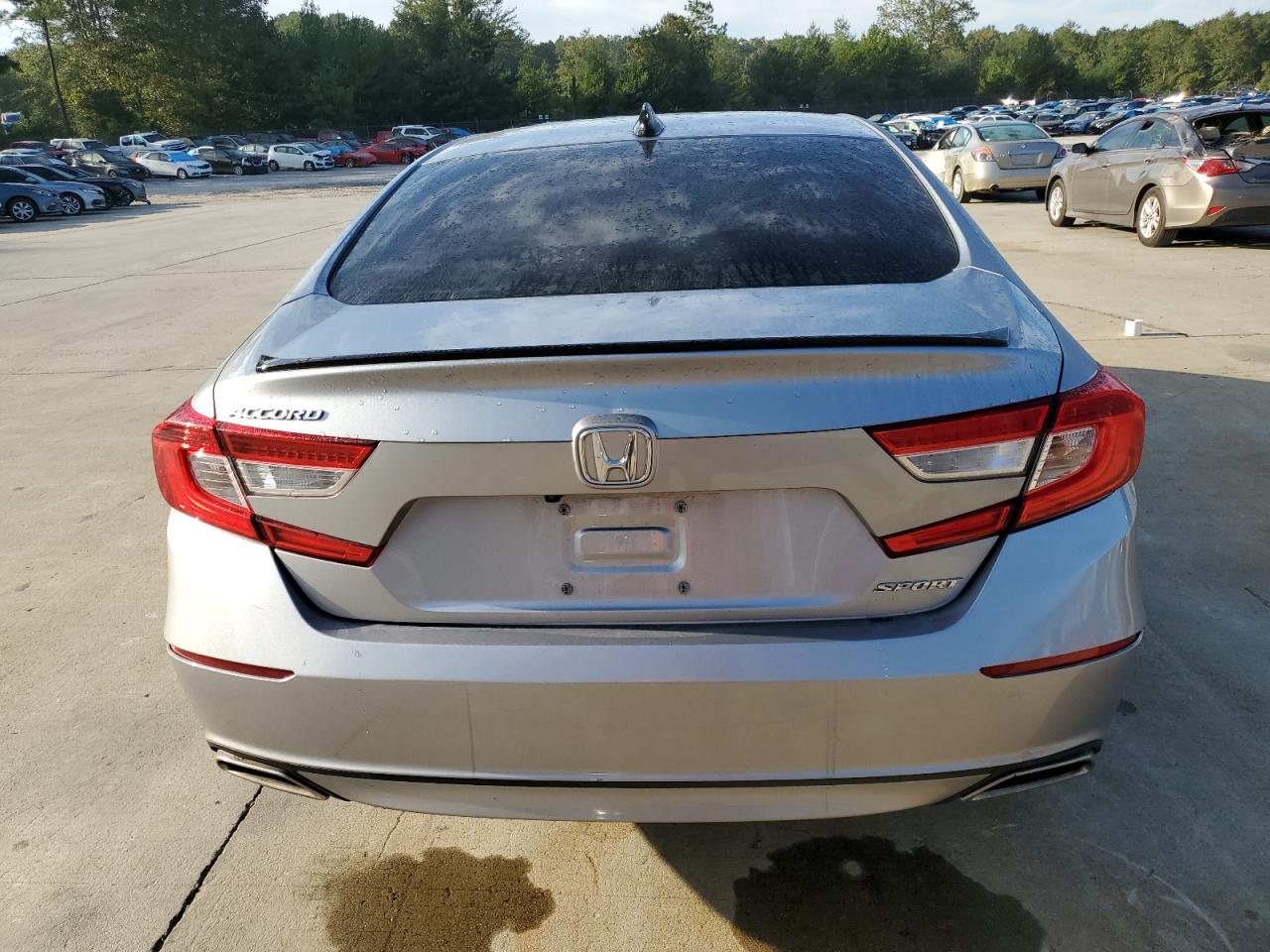2021 Honda Accord VIN 1HGCV1F33MA065500 Copart auction photo, front end / side damage thumbnail 6