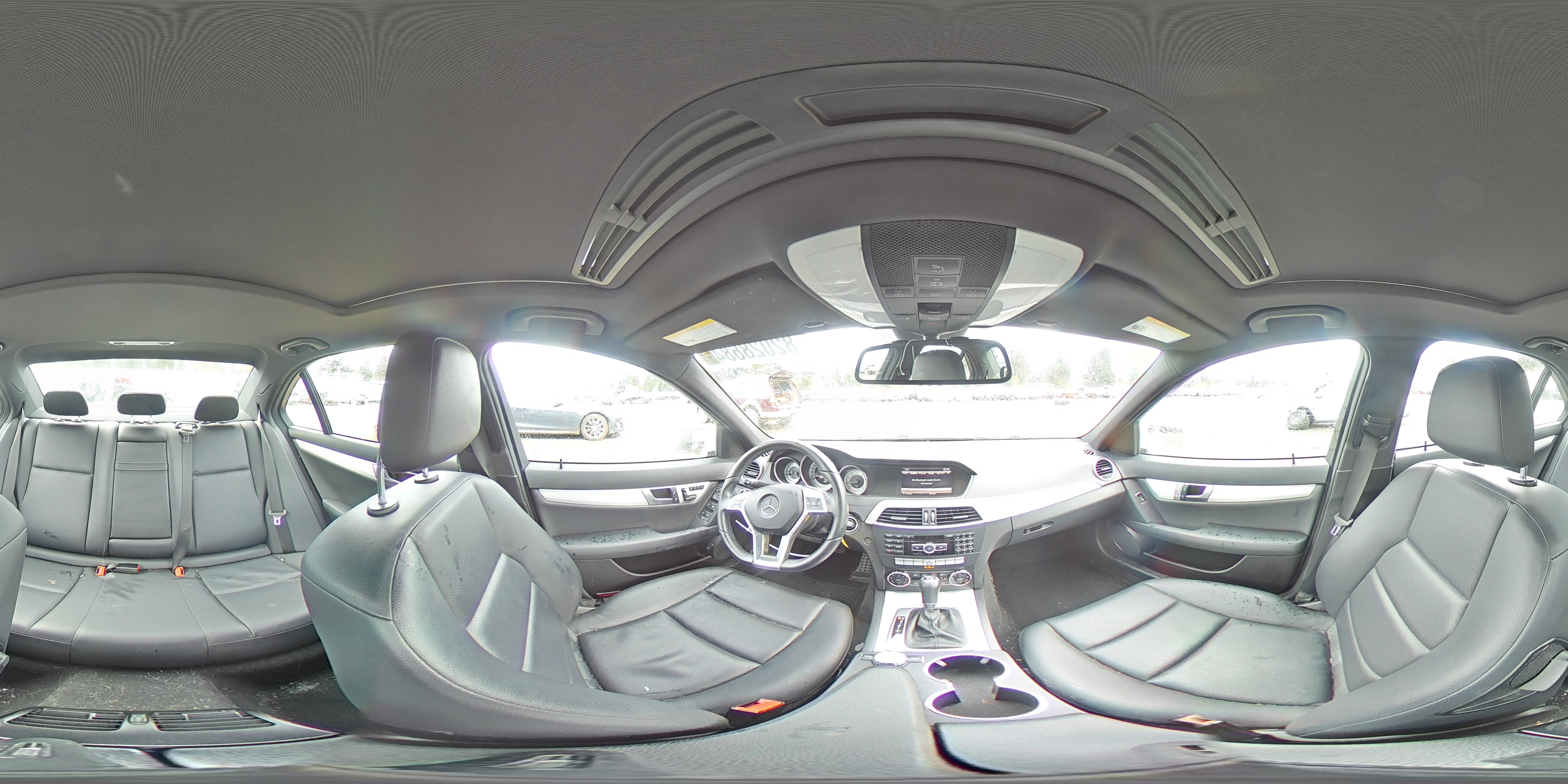 2013 Mercedes-Benz C-klasse VIN WDDGF4HB9DR254372 Copart auction photo, front end damage thumbnail 13