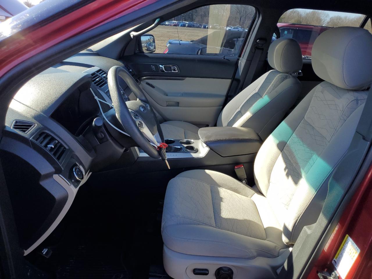 2014 Ford Explorer VIN 1FM5K7B81EGA16052 Copart auction photo, front end / minor dent/scratches damage thumbnail 7