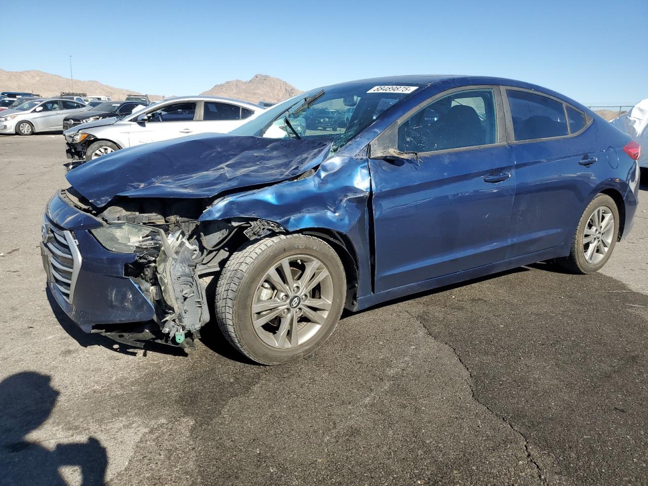 2017 Hyundai Elantra VIN 5NPD84LF6HH128078