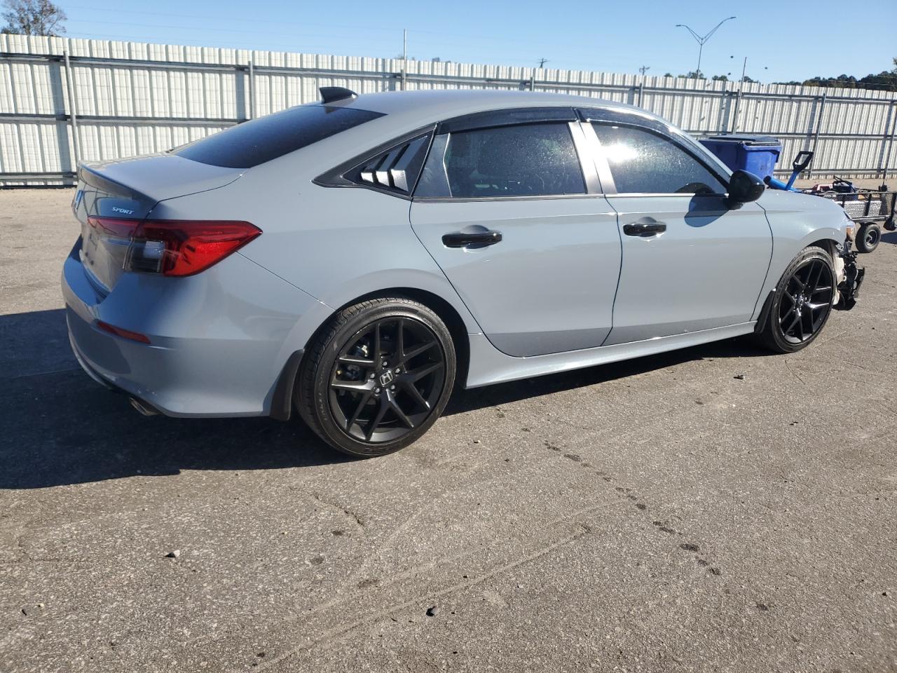 2023 Honda Civic VIN 2HGFE2F56PH501203 Copart auction photo, front end damage thumbnail 3