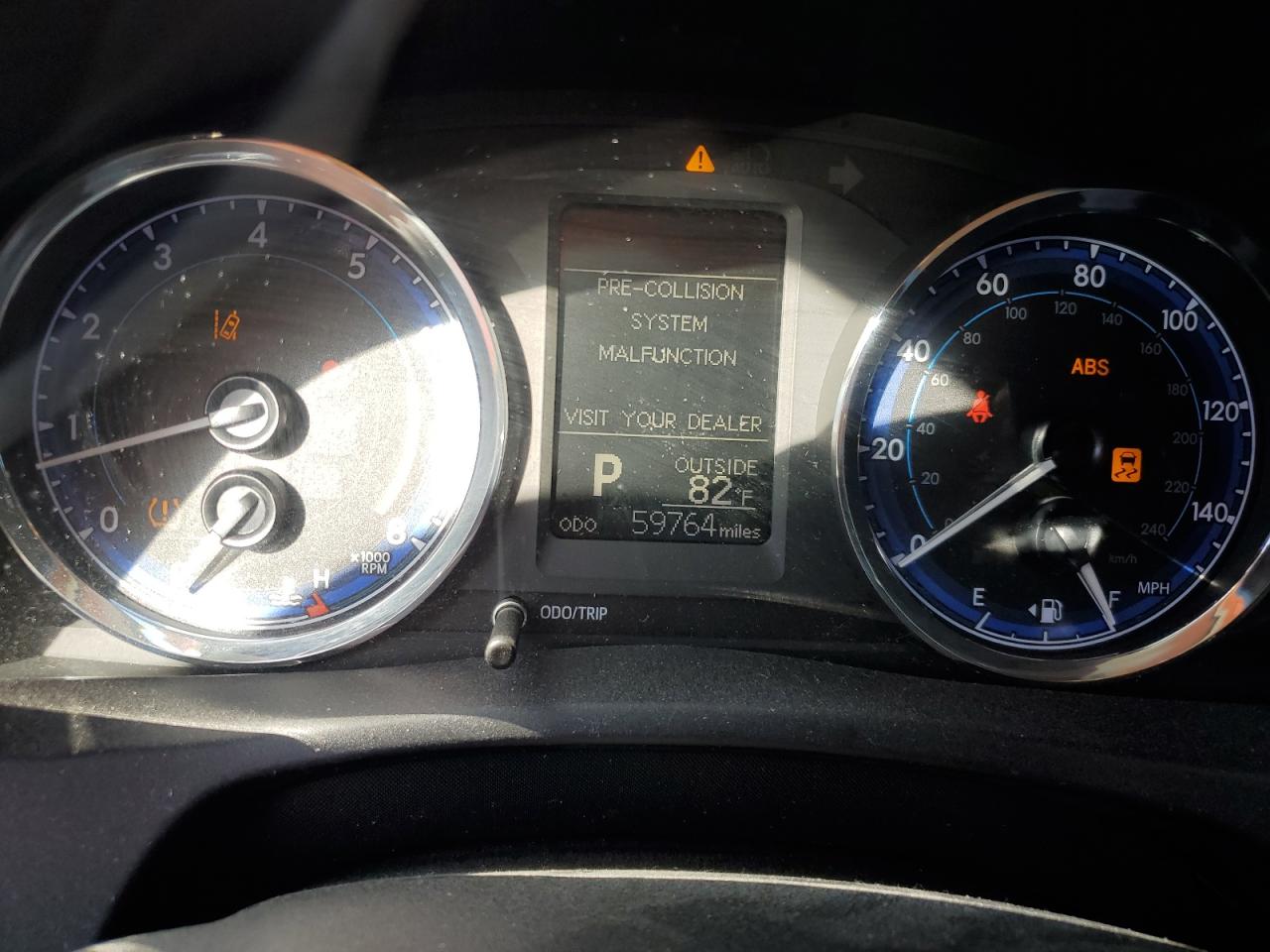 2019 Toyota Corolla VIN 5YFBURHE6KP861452 Copart auction photo, water/flood damage thumbnail 9
