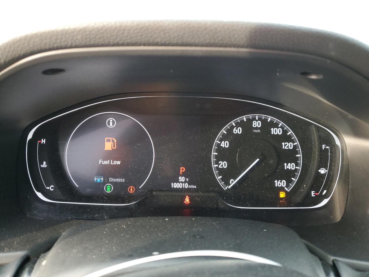 2019 Honda Accord VIN 1HGCV1F13KA046165 Copart auction photo, water/flood damage thumbnail 9
