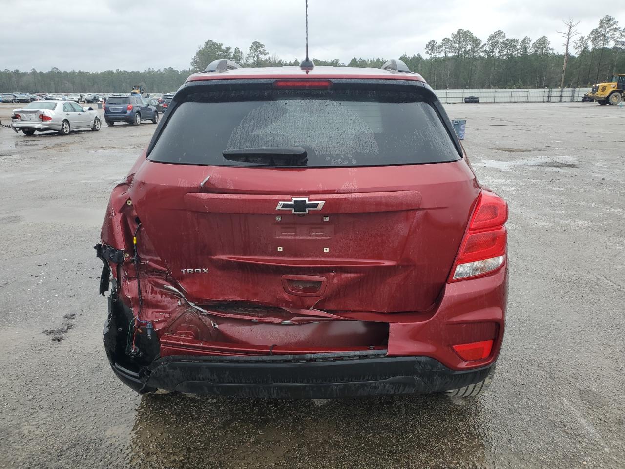 2022 Chevrolet Trax VIN KL7CJLSM1NB505324 Copart auction photo, rear end damage thumbnail 6