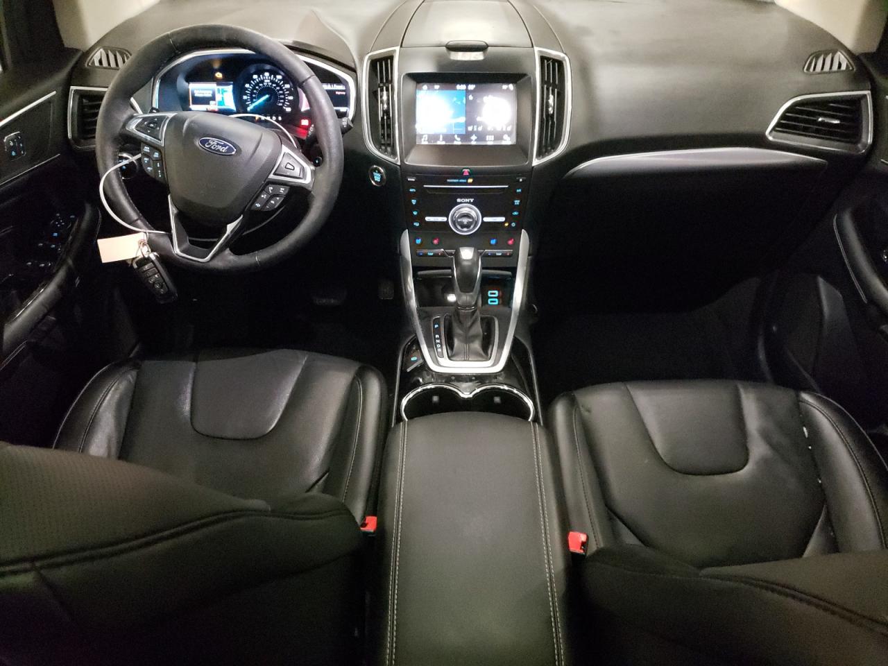 2018 Ford Edge VIN 2FMPK4K87JBB59161 Copart auction photo, front end / side damage thumbnail 8