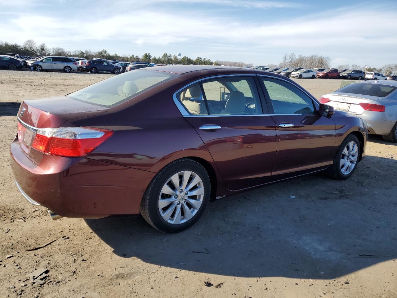 2013 Honda Accord VIN 1HGCR2F73DA039394 Copart auction photo, all over damage thumbnail 3
