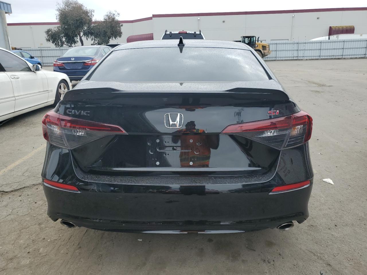 2025 Honda Civic VIN 2HGFE1E50SH473225 Copart auction photo, front end / side damage thumbnail 6