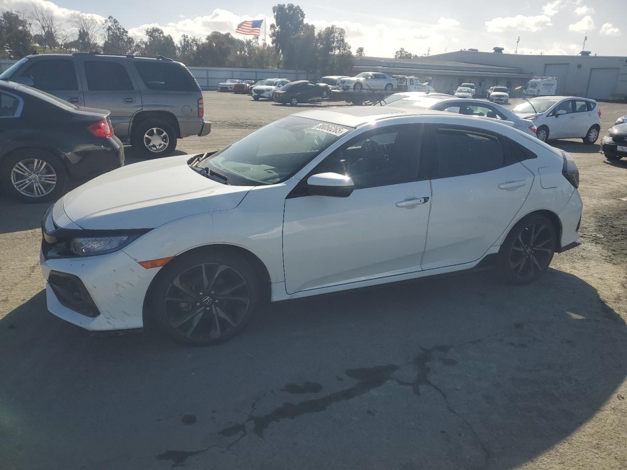 2018 Honda Civic VIN SHHFK7H9XJU412296