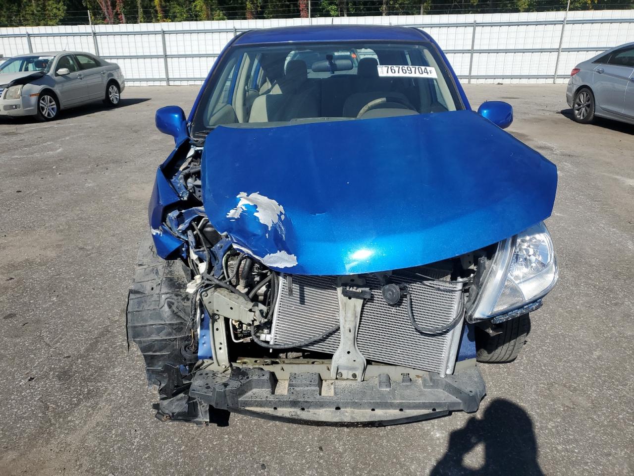 2012 Nissan Versa VIN 3N1BC1CP0CK269050 Copart auction photo, front end damage thumbnail 5