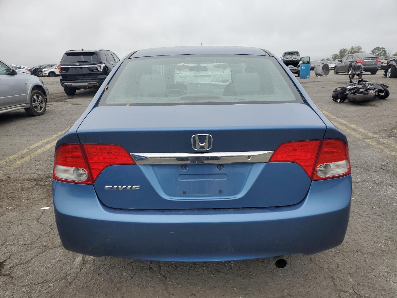 2009 Honda Civic VIN 2HGFA16599H342797 Copart auction photo, front end damage thumbnail 6