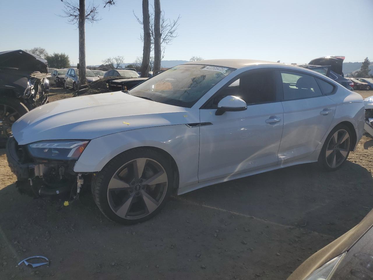 2020 Audi A5 VIN WAUCNCF57LA001693