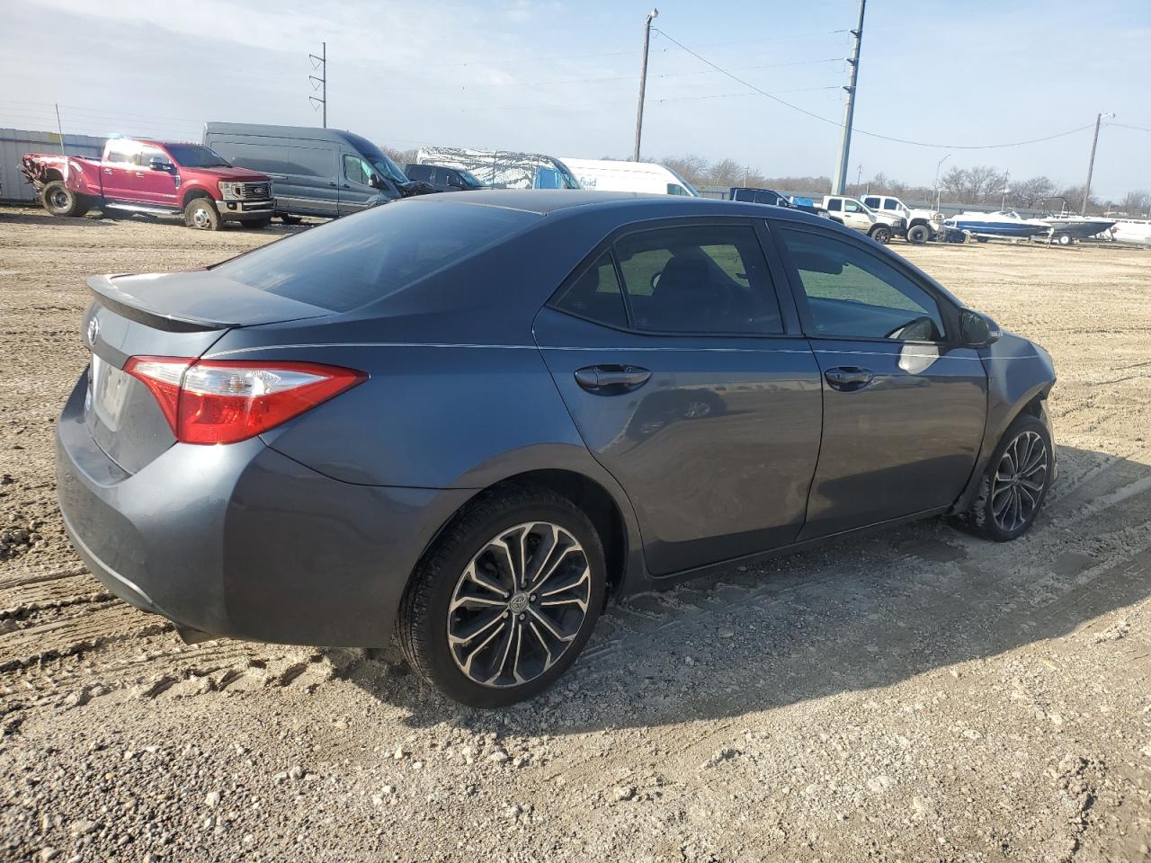 2016 Toyota Corolla VIN 5YFBURHE8GP459794 Copart auction photo, front end damage thumbnail 3