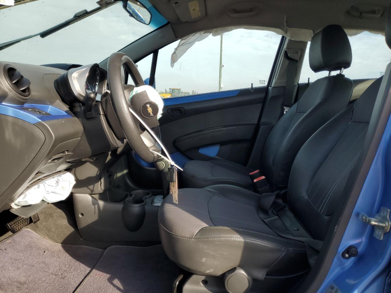 2013 Chevrolet Spark VIN KL8CB6S95DC564004 Copart auction photo, front end / rear end damage thumbnail 7