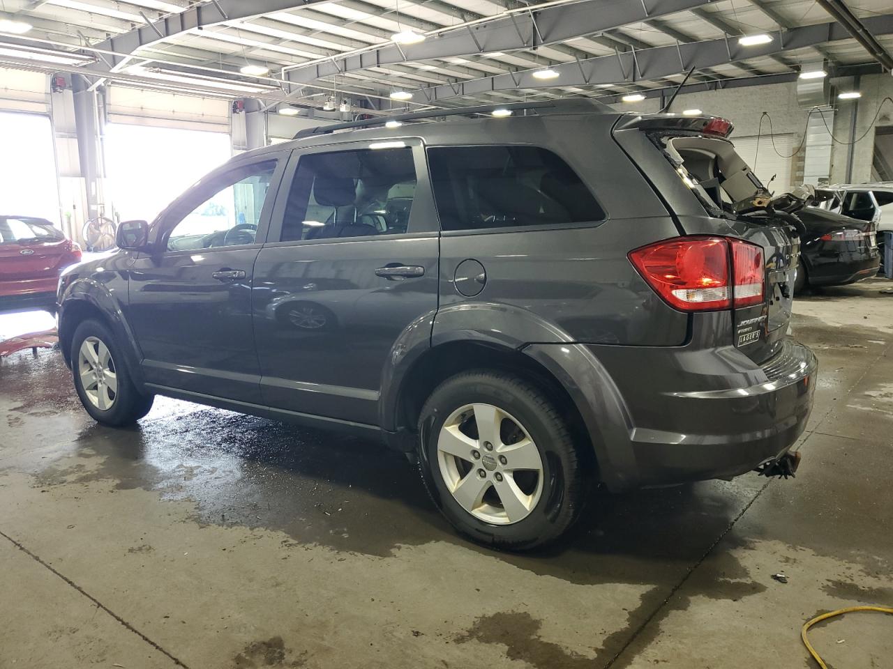 2014 Dodge Journey VIN 3C4PDDAG8ET199654 Copart auction photo, rear end / side damage thumbnail 2