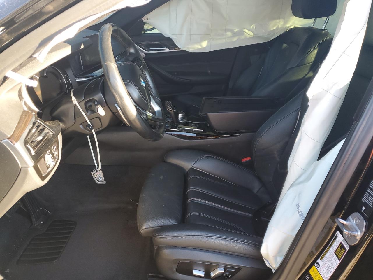 2019 BMW 5er VIN WBAJA7C58KWW14289 Copart auction photo, front end damage thumbnail 7