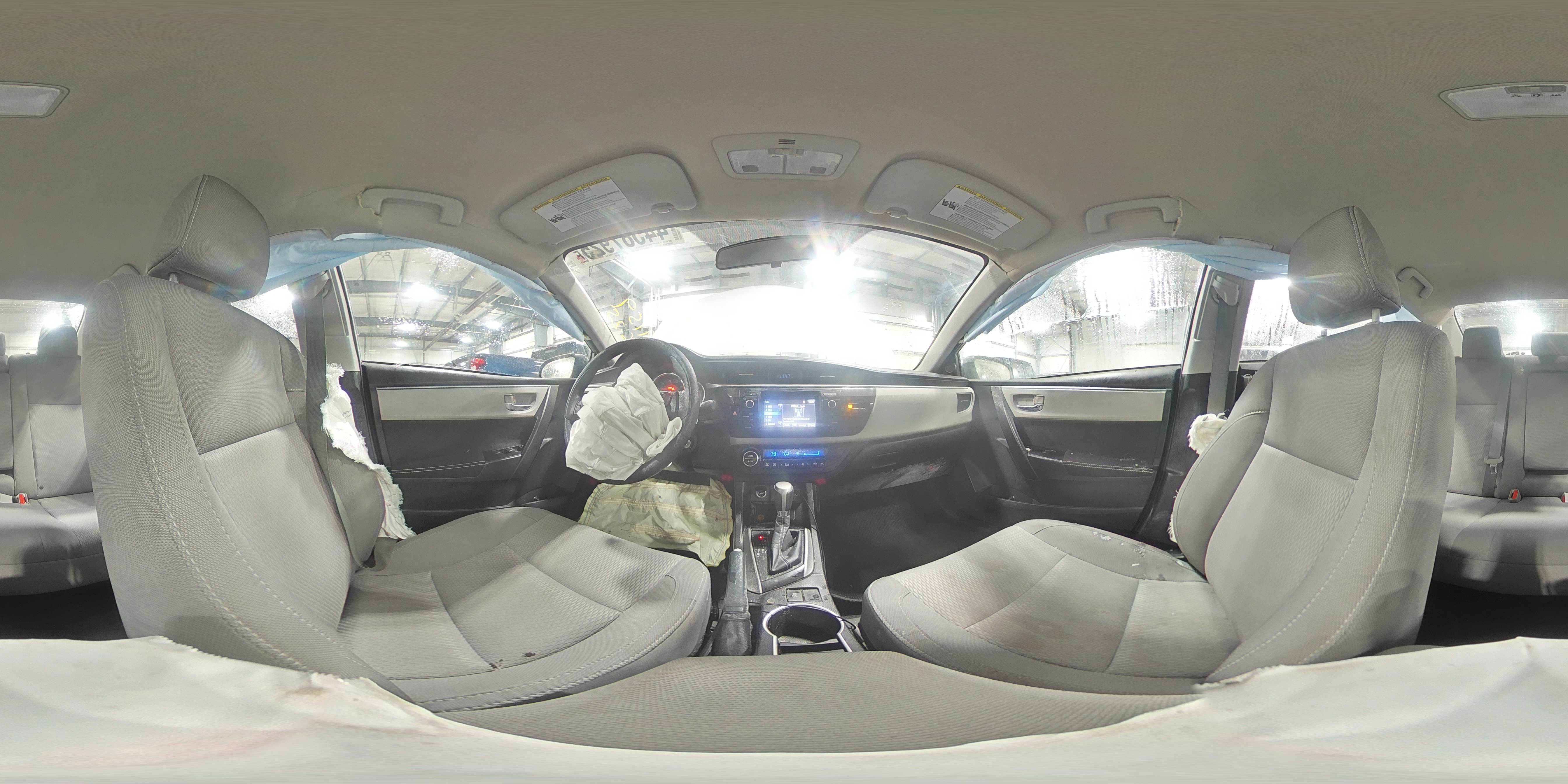 2015 Toyota Corolla VIN 2T1BURHE2FC356787 Copart auction photo, front end damage thumbnail 14