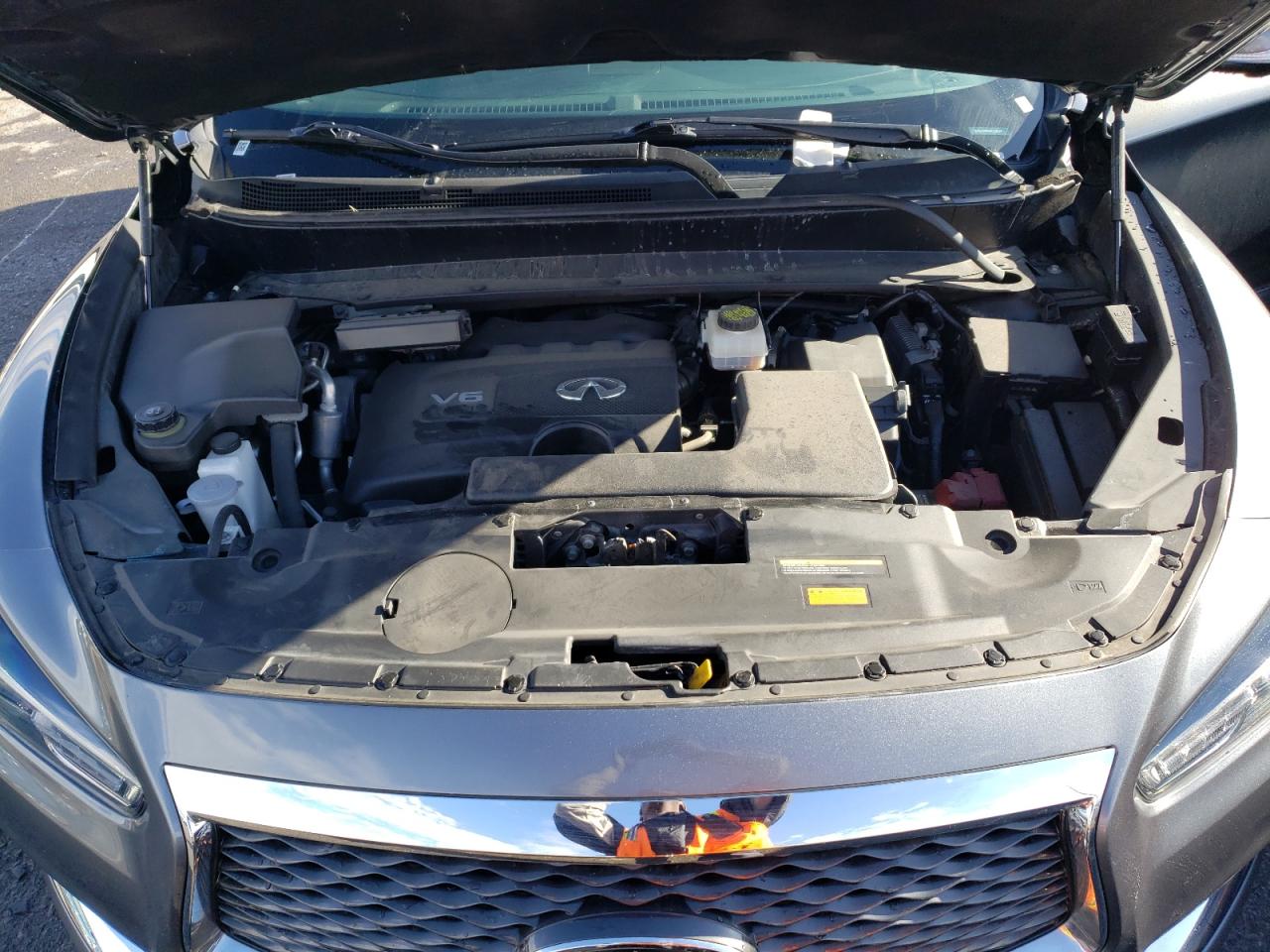 2019 Infiniti QX60 VIN 5N1DL0MM8KC530574 Copart auction photo, side damage thumbnail 12