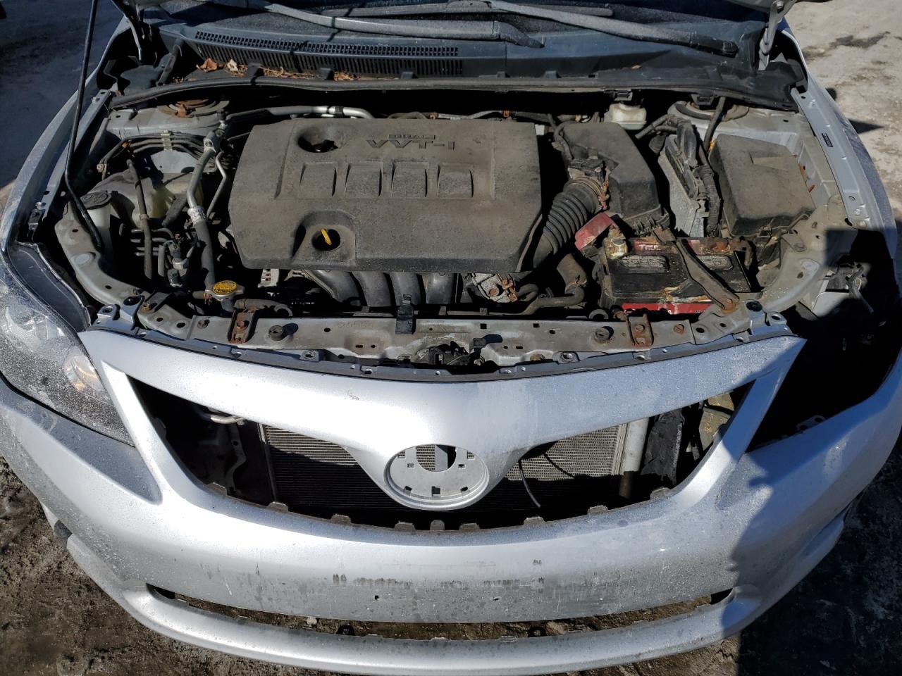 2011 Toyota Corolla VIN 2T1BU4EE1BC562040 Copart auction photo, front end damage thumbnail 11