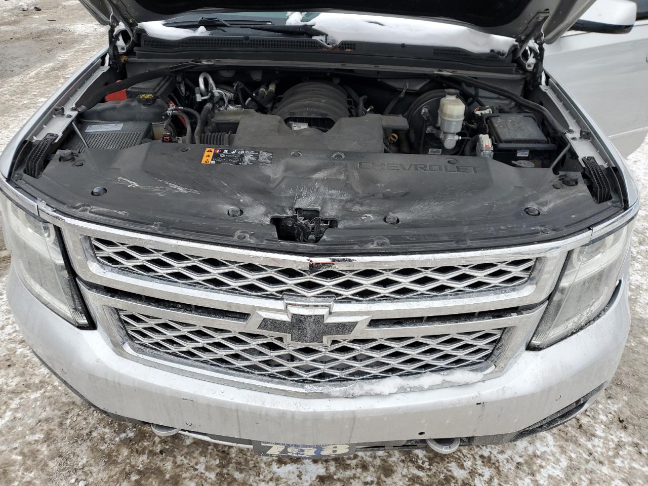2019 Chevrolet Tahoe VIN 1GNSKBKC4KR266682 Copart auction photo, front end / rear end damage thumbnail 12