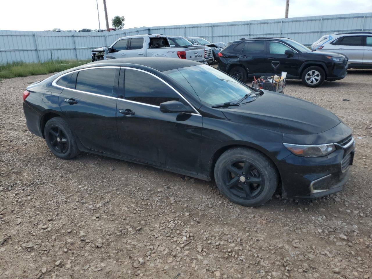 2017 Chevrolet Malibu VIN 1G1ZB5STXHF193202 Copart auction photo, rear end damage thumbnail 4