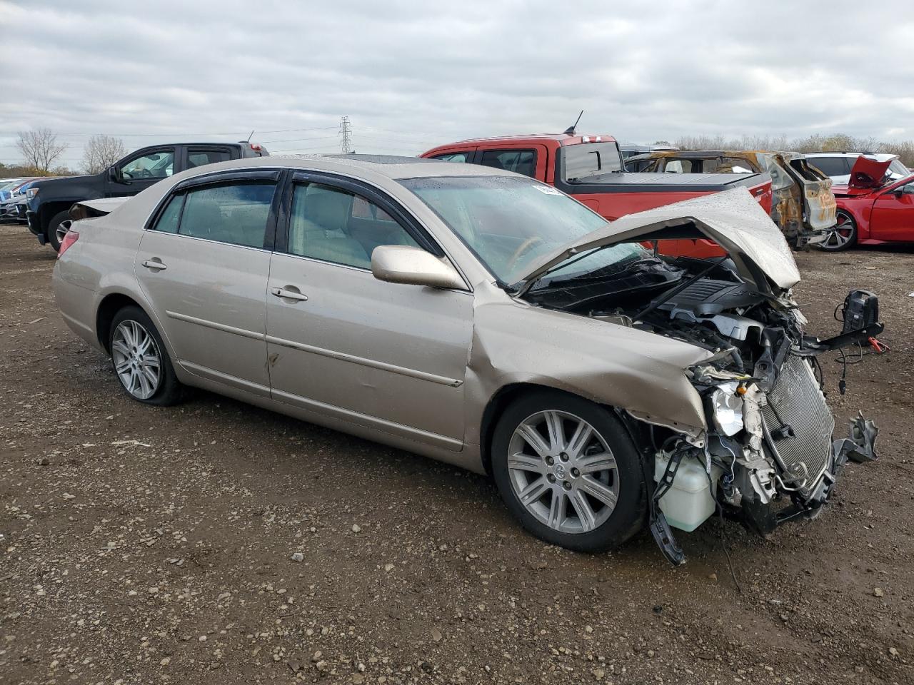 2007 Toyota Avalon VIN 4T1BK36B77U241162 Copart auction photo, front end / rear end damage thumbnail 4