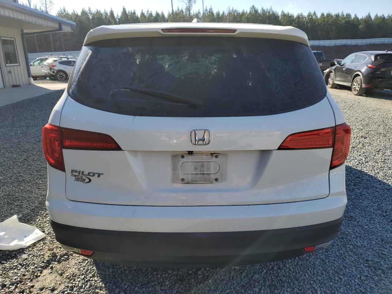 2018 Honda Pilot VIN 5FNYF5H57JB020263 Copart auction photo, front end damage thumbnail 6