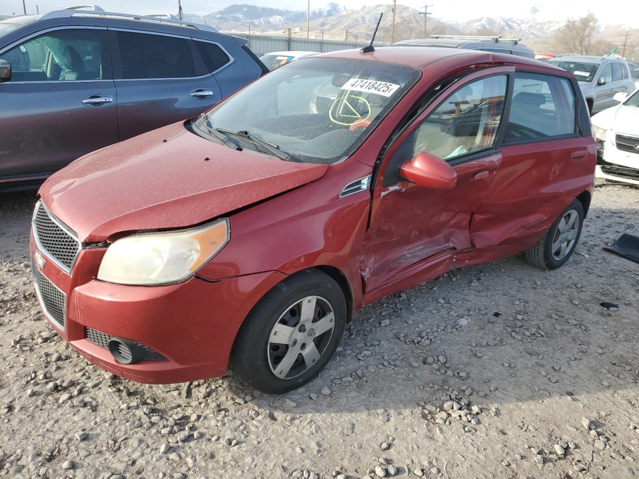 2009 Chevrolet Aveo VIN KL1TD66EX9B308065