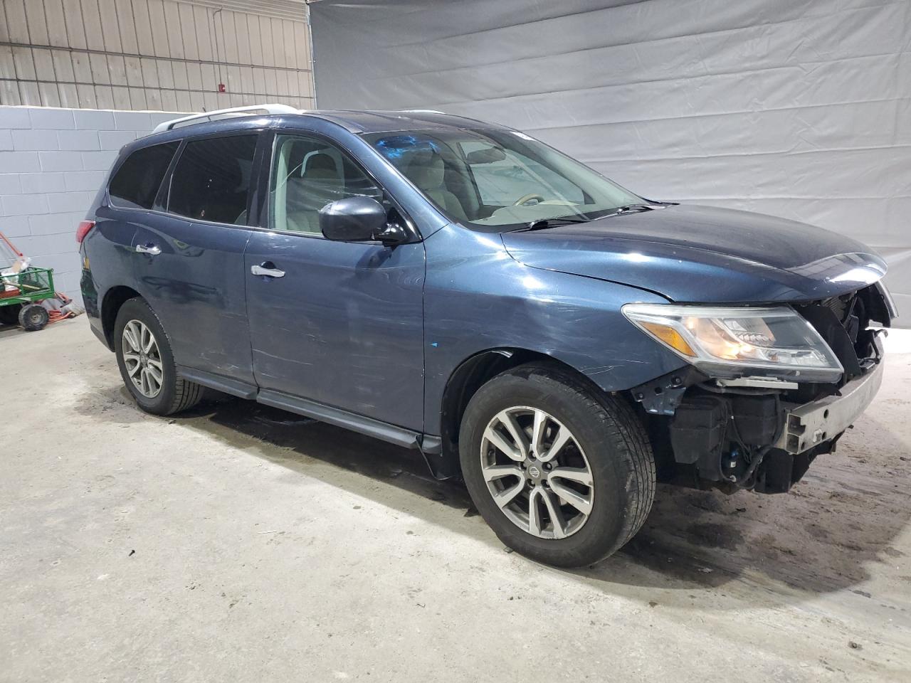 2013 Nissan Pathfinder VIN 5N1AR2MM3DC654302 Copart auction photo, front end / minor dent/scratches damage thumbnail 4