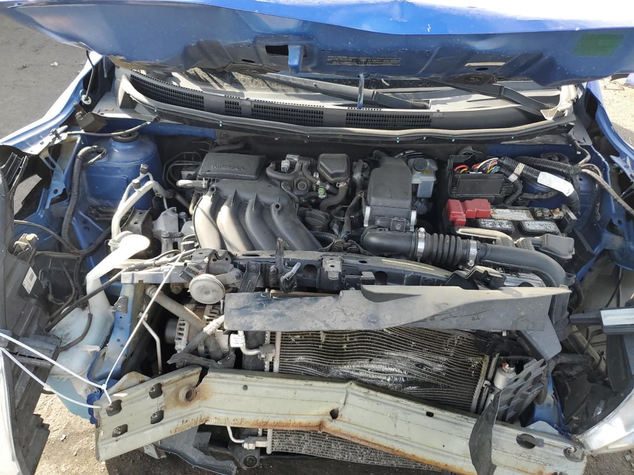 2017 Nissan Versa VIN 3N1CN7AP9HL880328 Copart auction photo, front end / hail damage thumbnail 13