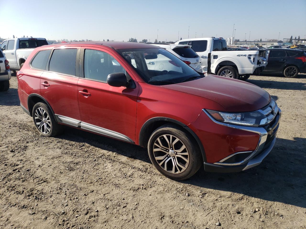 2018 Mitsubishi Outlander VIN JA4AD2A35JZ062076 Copart auction photo, minor dent/scratches damage thumbnail 4