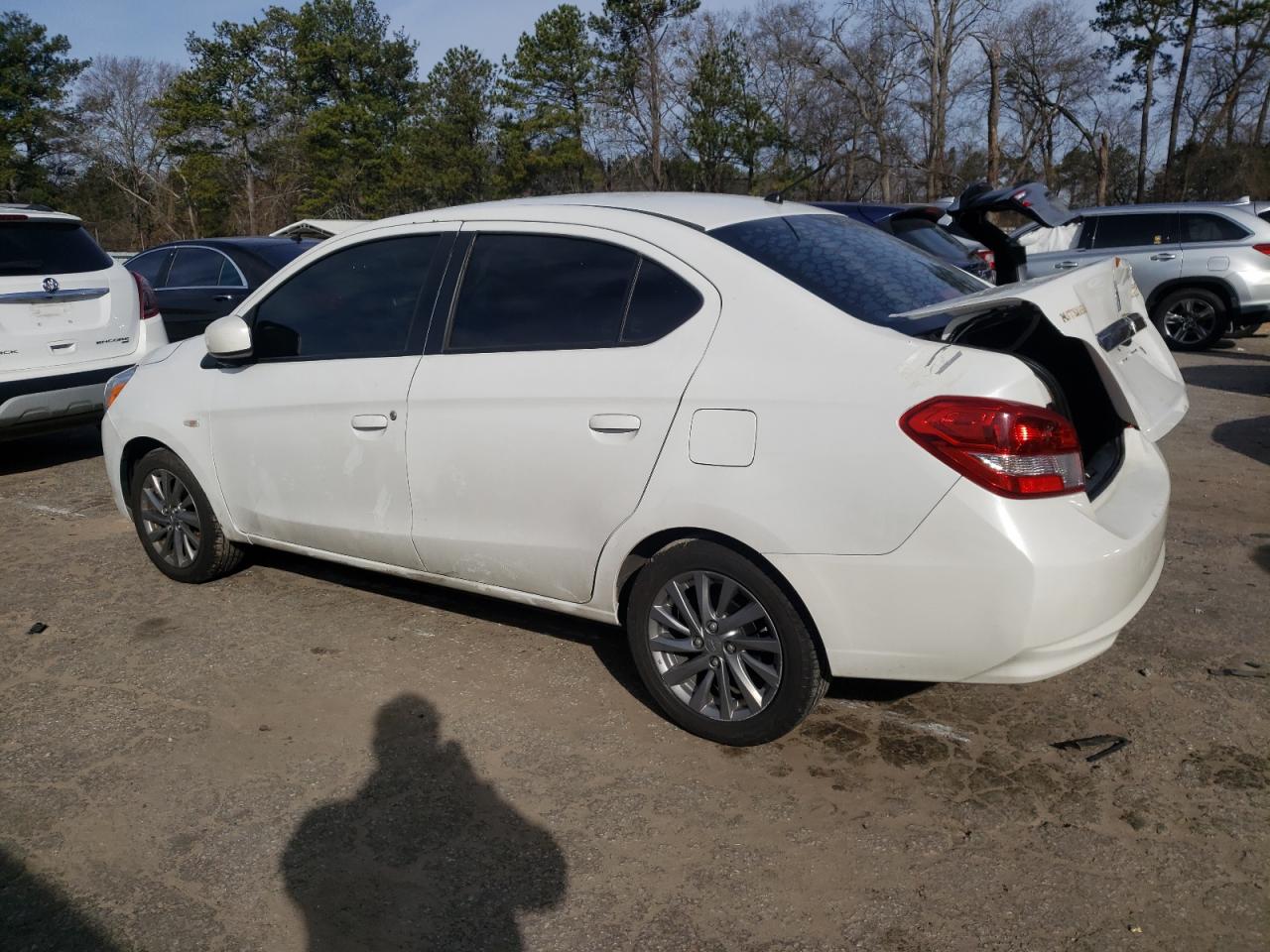 2018 Mitsubishi Mirage VIN ML32F3FJXJHF04895 Copart auction photo, rear end damage thumbnail 2