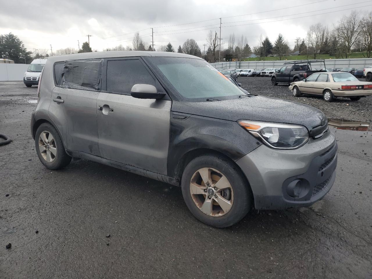 2019 KIA Soul VIN KNDJN2A28K7004647 Copart auction photo, biohazard/chemical / vandalism damage thumbnail 4