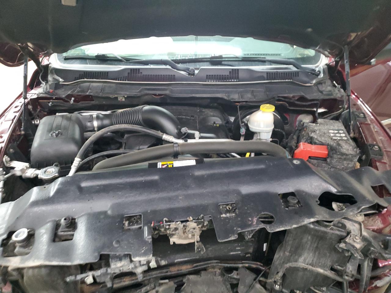 2017 RAM 1500 VIN 1C6RR7TT1HS673754 Copart auction photo, front end / mechanical damage thumbnail 12