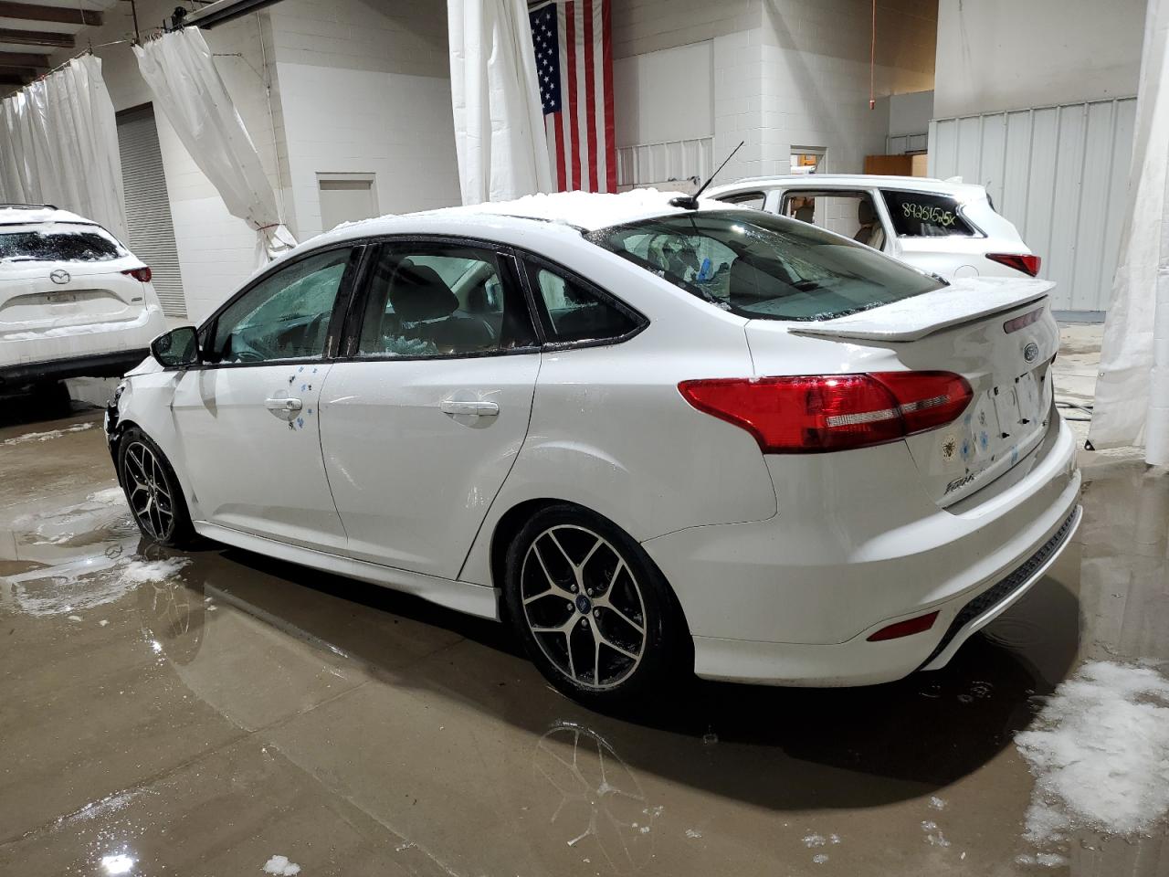 2016 Ford Focus VIN 1FADP3F23GL273584 Copart auction photo, front end / side damage thumbnail 2