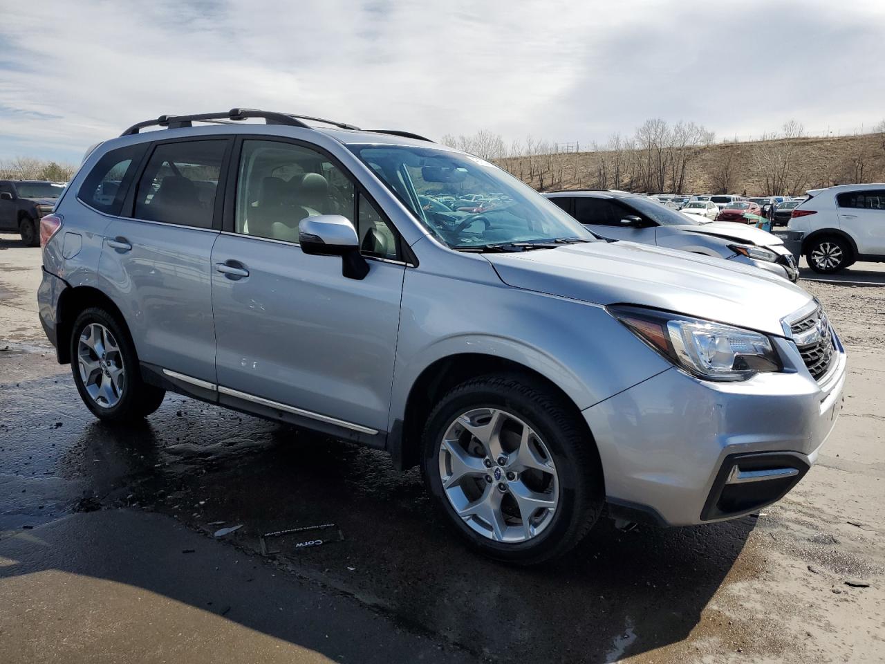 2018 Subaru Forester VIN JF2SJAWC4JH503953 Copart auction photo, rear end damage thumbnail 4
