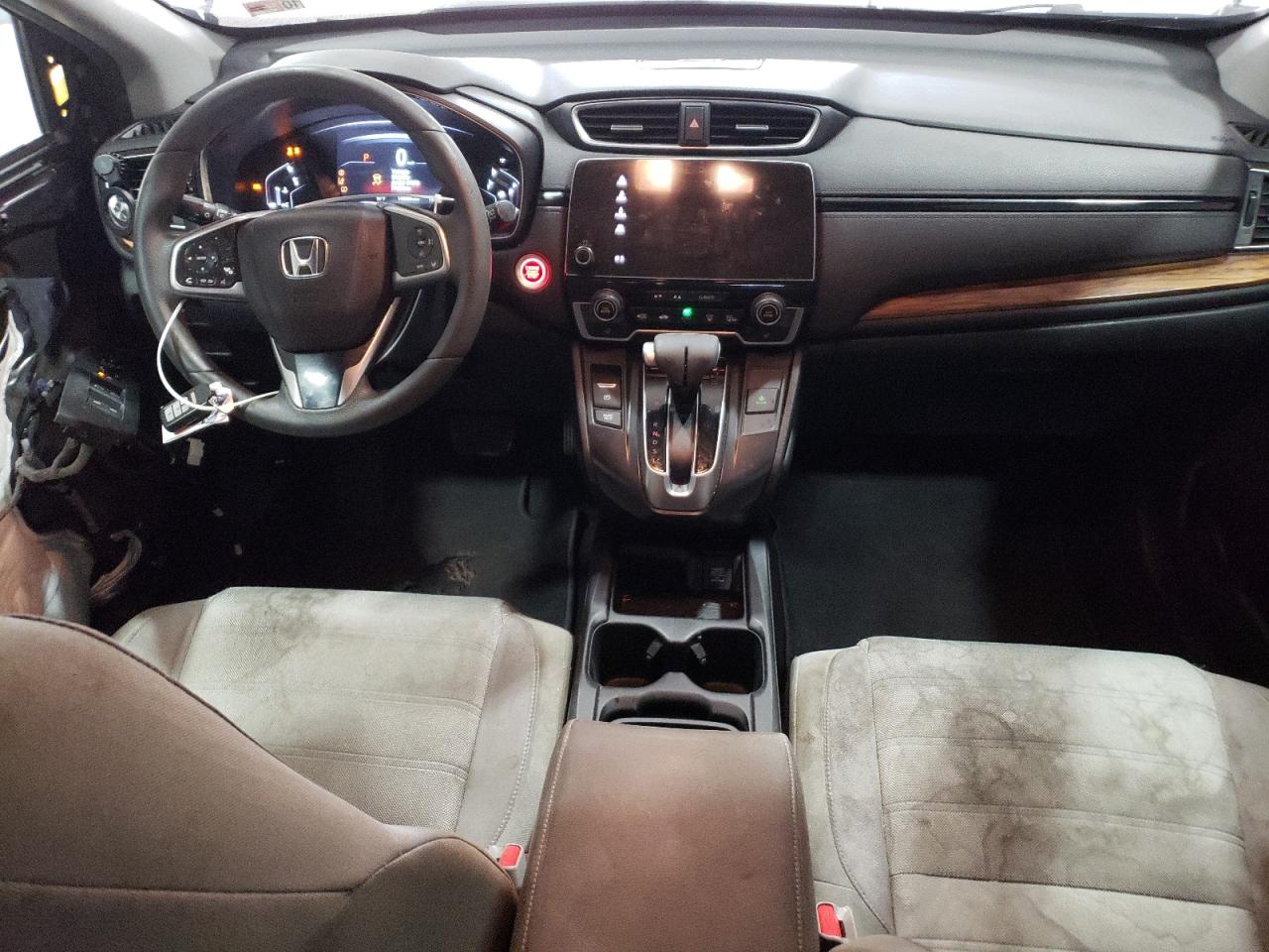 2017 Honda CR-V VIN 2HKRW2H59HH679119 Copart auction photo, all over damage thumbnail 8
