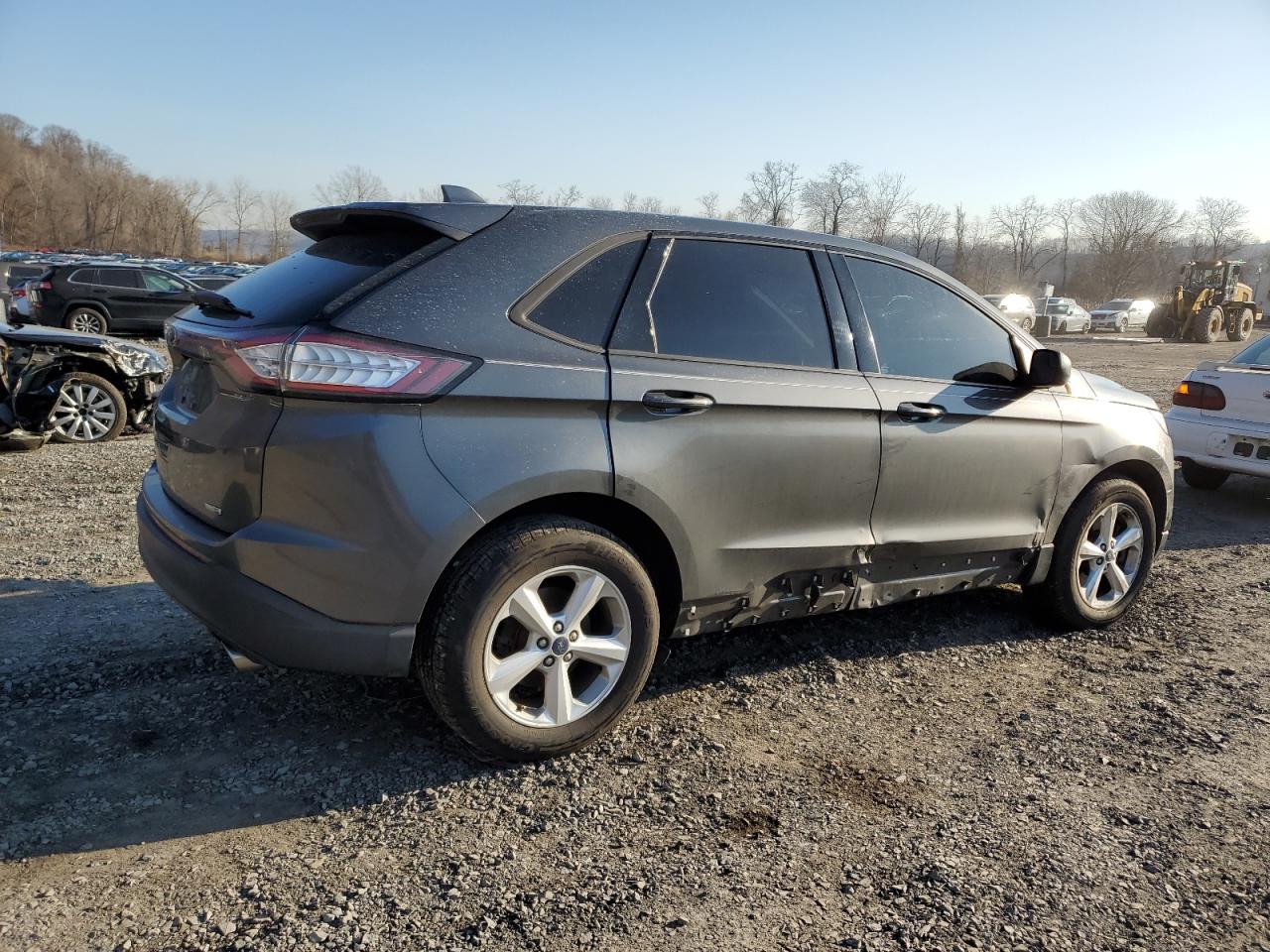 2016 Ford Edge VIN 2FMPK4G91GBB55729 Copart auction photo, side damage thumbnail 3