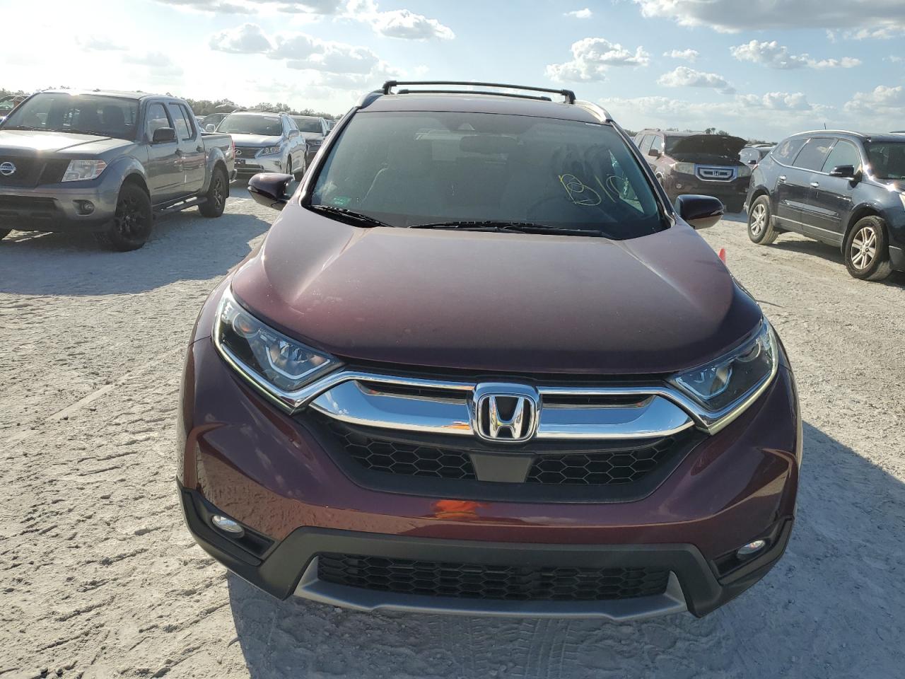 2017 Honda CR-V VIN 5J6RW1H8XHL004034 Copart auction photo, water/flood damage thumbnail 5