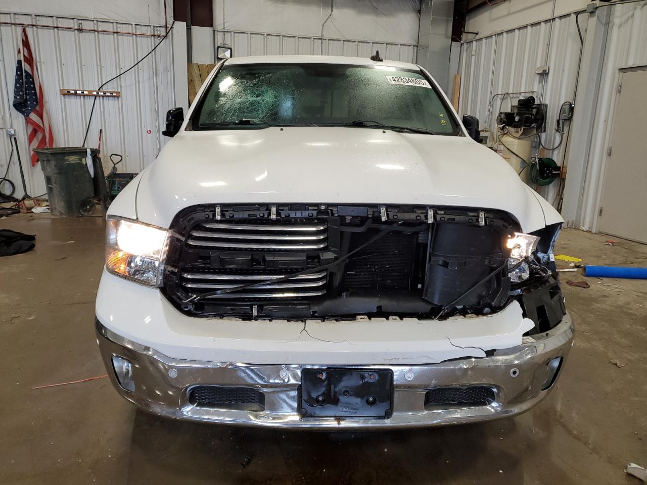 2018 RAM 1500 VIN 3C6RR7LT1JG163269 Copart auction photo, front end damage thumbnail 5