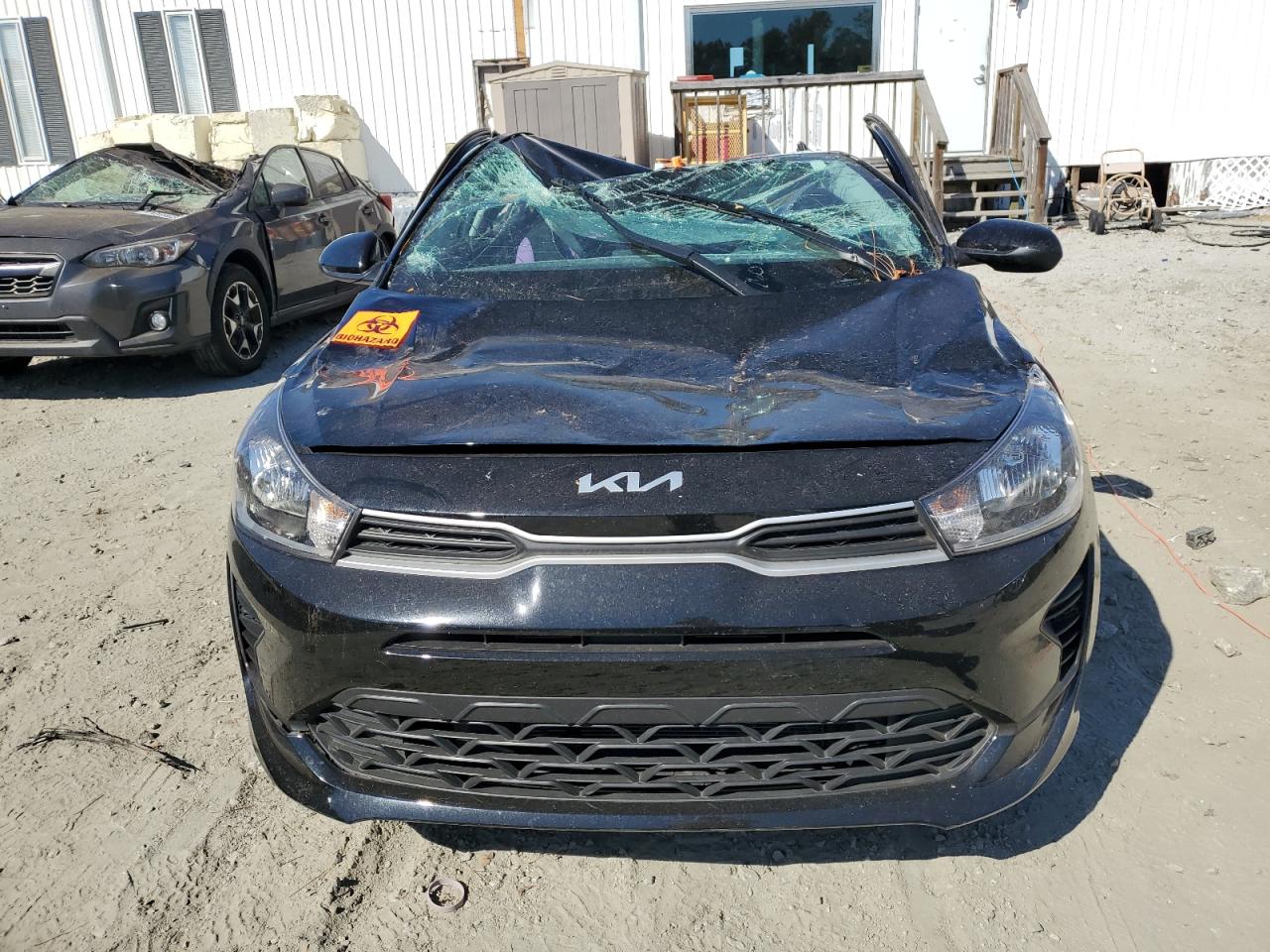 2023 KIA Rio VIN 3KPA24AD7PE602757 Copart auction photo, all over damage thumbnail 5