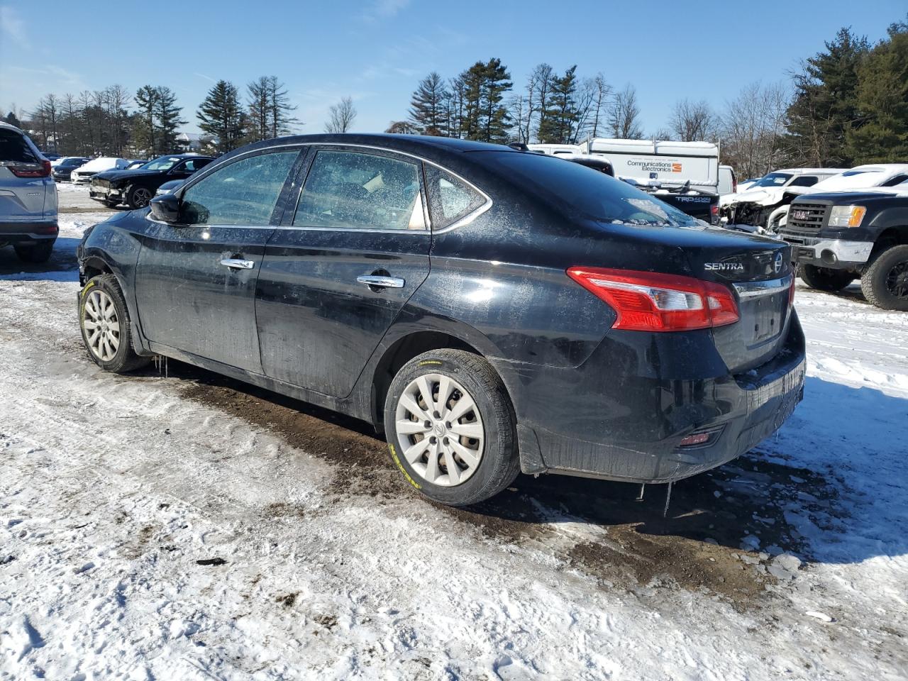 2016 Nissan Sentra VIN 3N1AB7APXGY321792 Copart auction photo, front end / undercarriage damage thumbnail 2