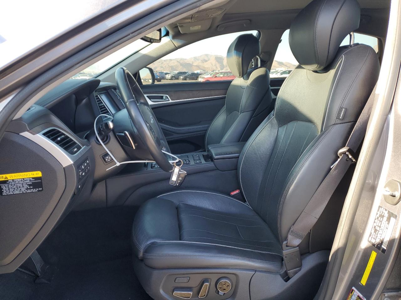2015 Hyundai Genesis VIN KMHGN4JF4FU016533 Copart auction photo, front end damage thumbnail 7